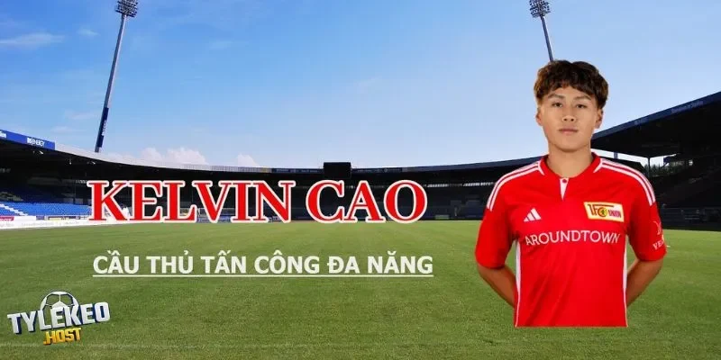 Kelvin Cao là chân chạy cánh linh hoạt của Union Berlin U19