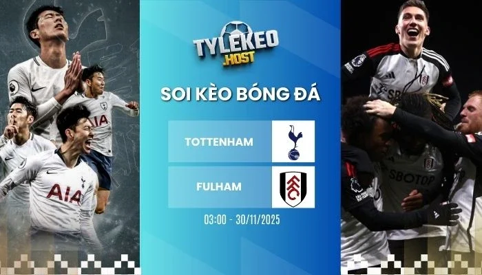 Soi kèo nhà cái Tottenham vs Fulham